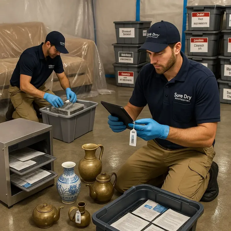 Content Protection and Restoration process in Hudson, IA