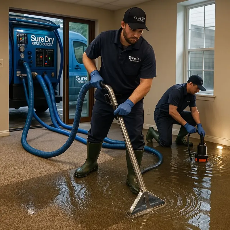 Water Extraction and Removal process in Hudson, IA